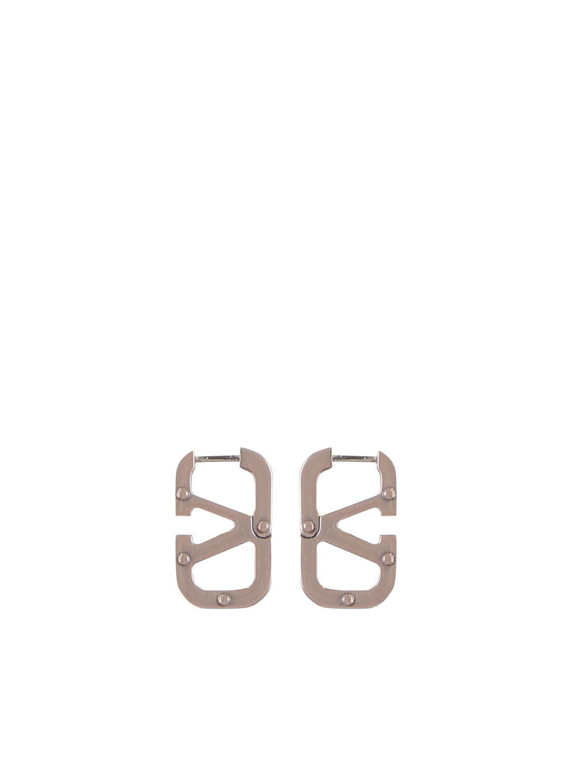 Orecchini Vlogo in ottone colore oro rosa 2W0J0T02 ZLQP45 VALENTINO GARAVANI 