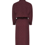 Abito midi in viscosa 106281 A33HRR7 PINKO 