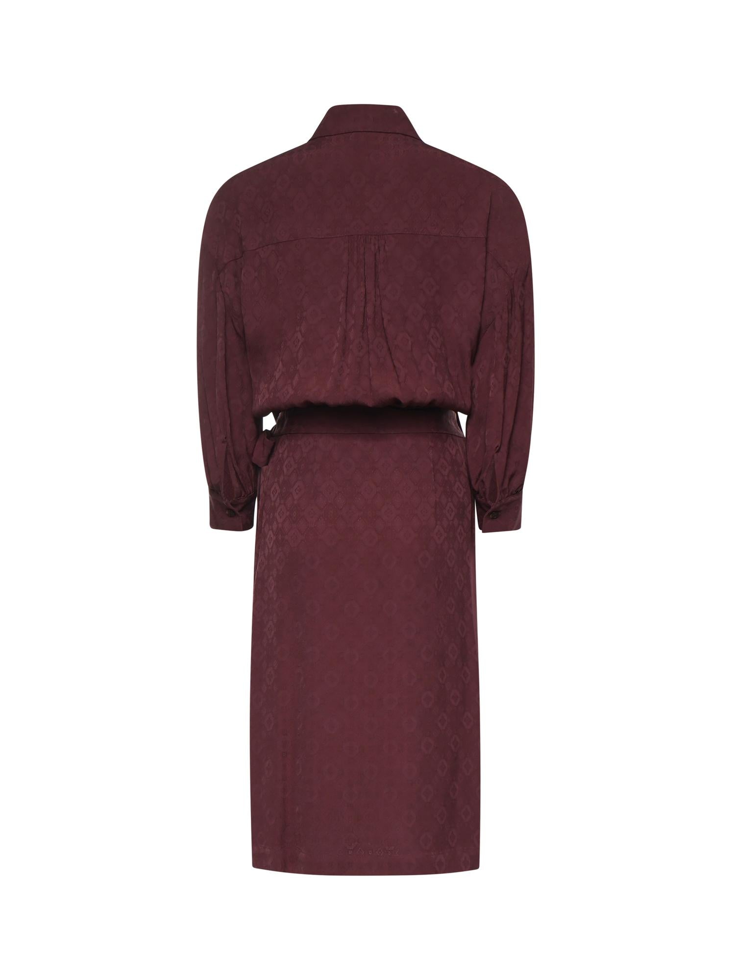 Abito midi in viscosa 106281 A33HRR7 PINKO 