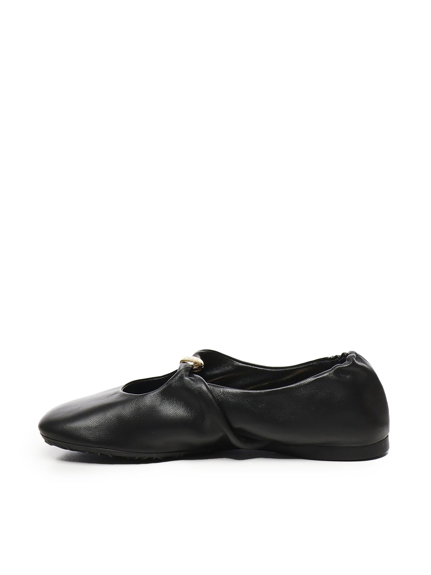 Ballerine Pebble in nappa di agnello L815466X46 1100 LOEWE 