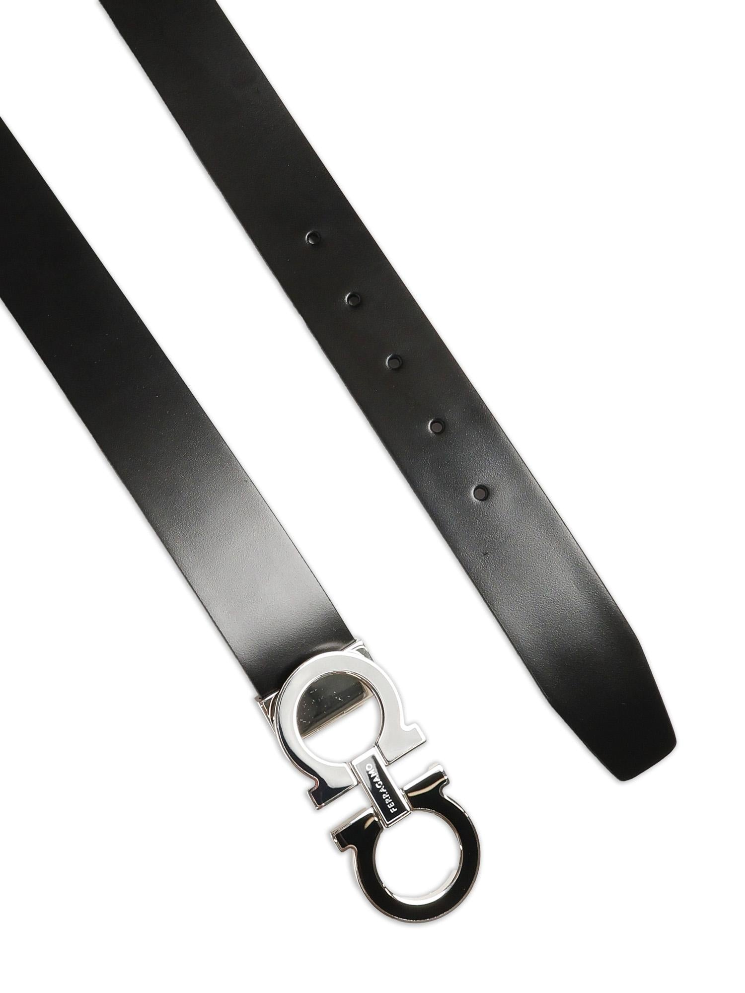 Cintura Gancini 670384 776399001 FERRAGAMO 