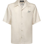 Camicia Bowling hotel in seta AMSTCA1206 271 AMIRI 