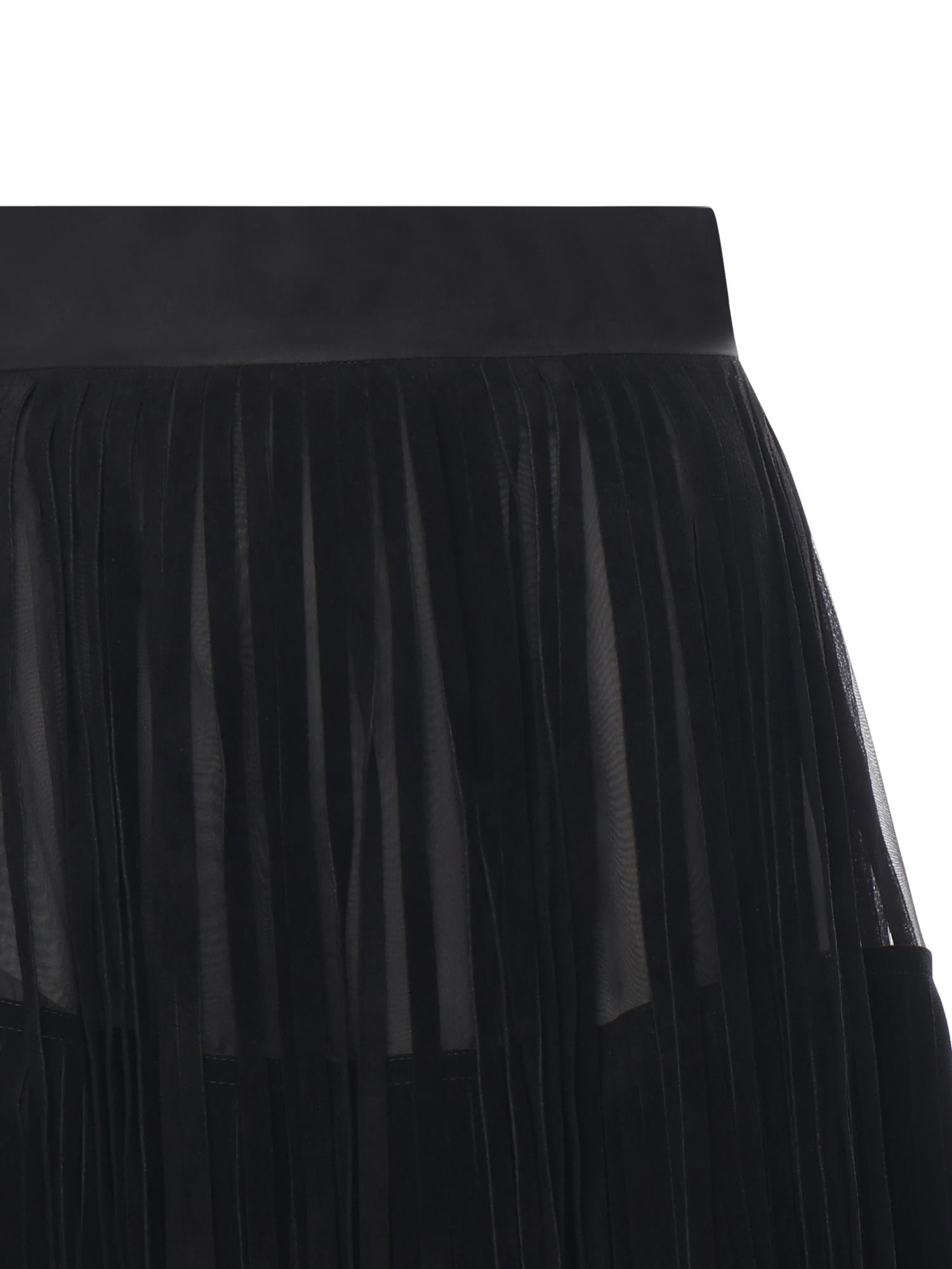 Gonna in organza F4DARZ GDDIFN0000 DOLCE & GABBANA 