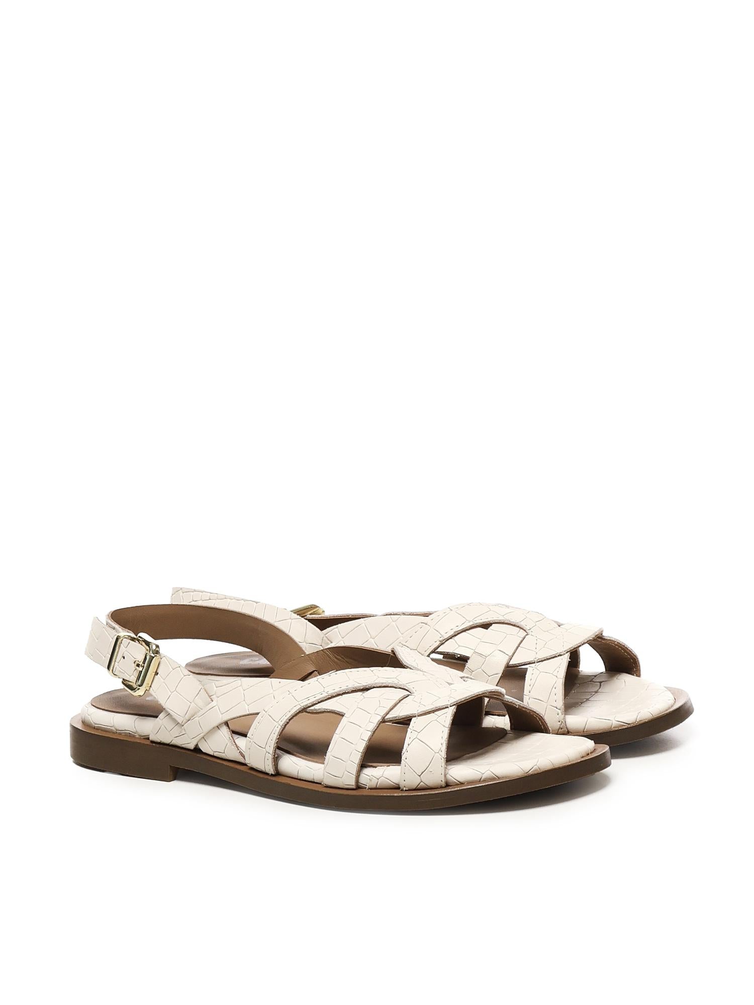 Sandalo Gabietta flat A55193 CREAM CARMENS 