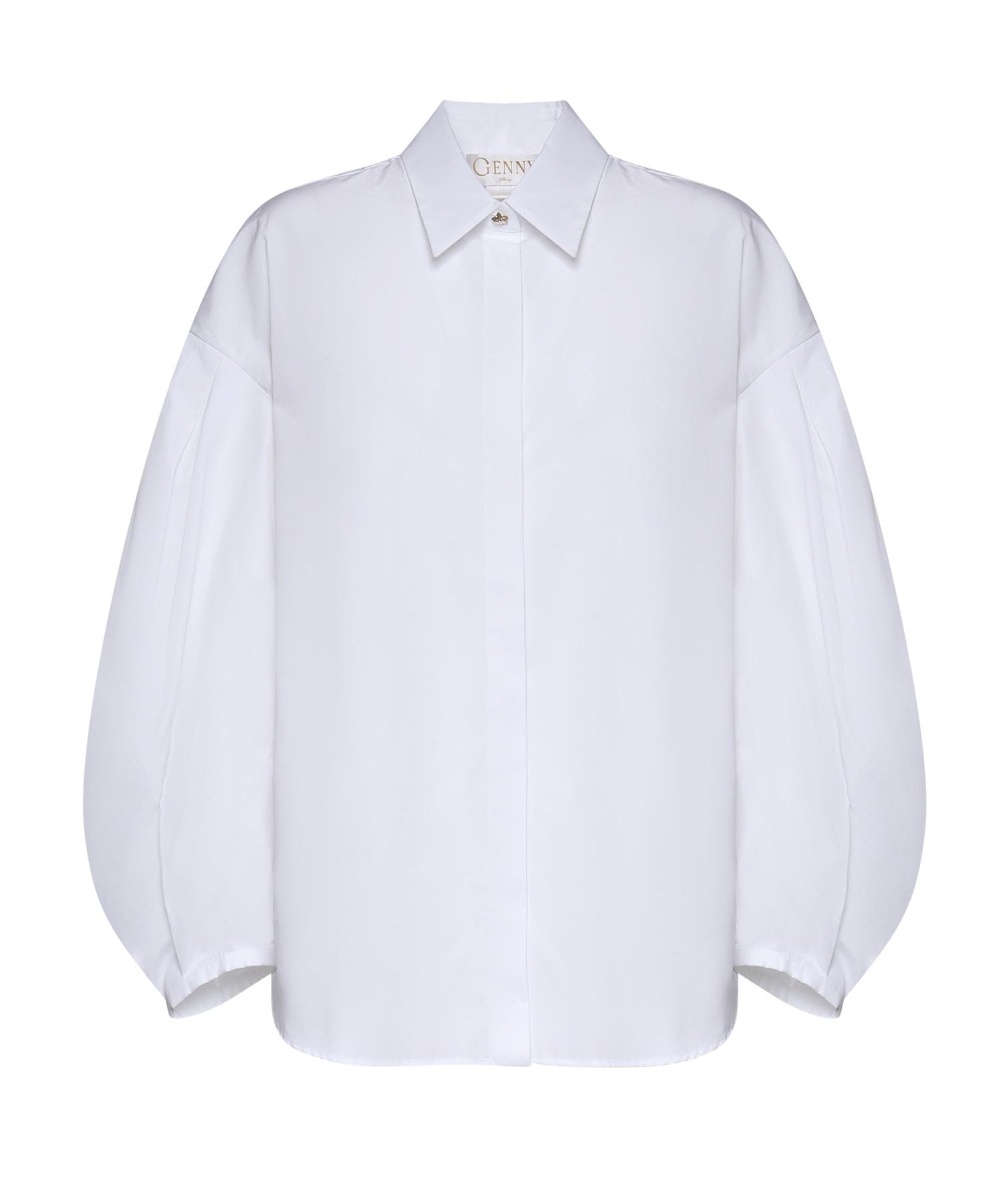 Camicia in popeline di cotone 80AAL648 N0718003 GENNY 