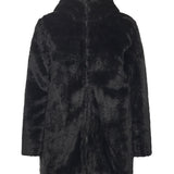 Giacca lunga Bridget in pelliccia sintetica D40070W FURY2110000 SAVE THE DUCK 