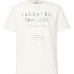 T-shirt in cotone con stampa<BR/> GMP01220 P00225411616 GOLDEN GOOSE 