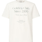 T-shirt in cotone con stampa<BR/> GMP01220 P00225411616 GOLDEN GOOSE 