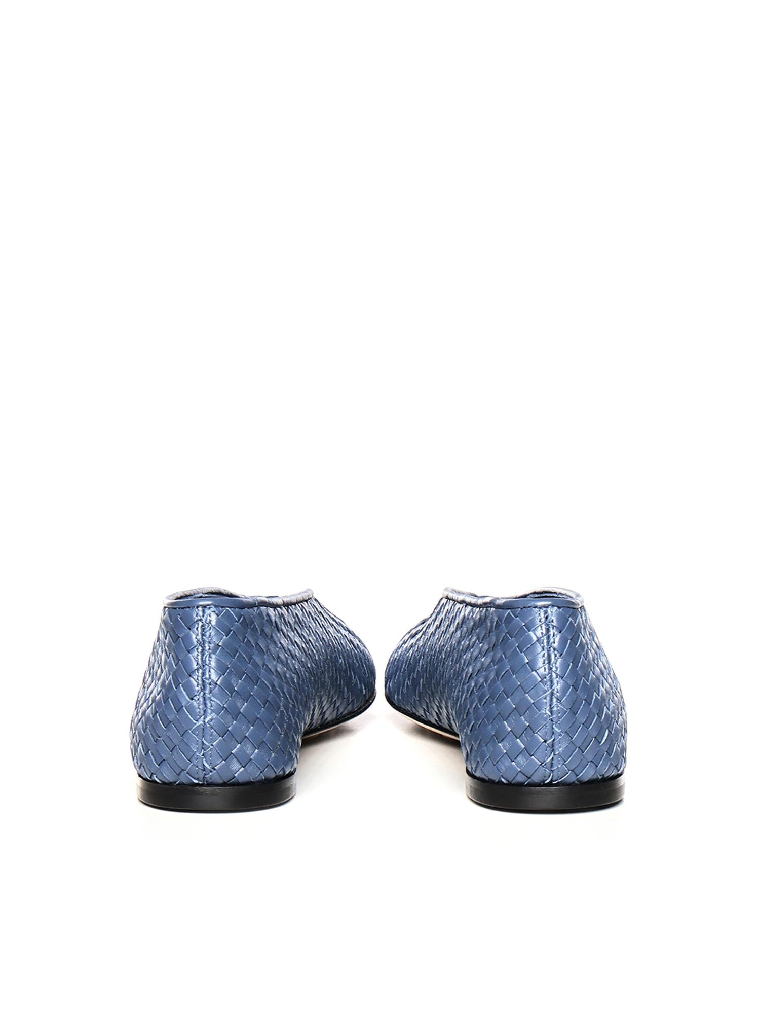 Ballerine Rosa in pelle 837887 V4VE04015 BOTTEGA VENETA 