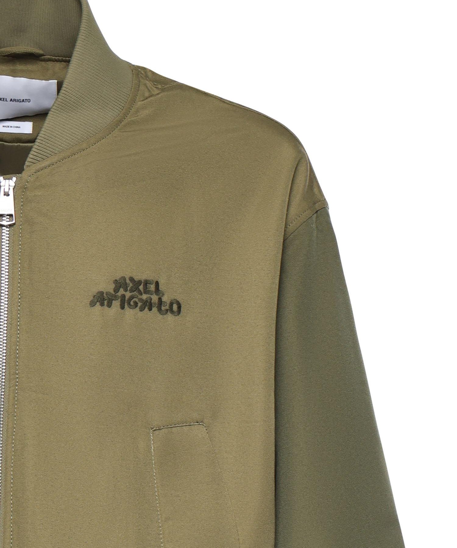 Bomber Archer con logo A3764003 GREEN AXEL ARIGATO 