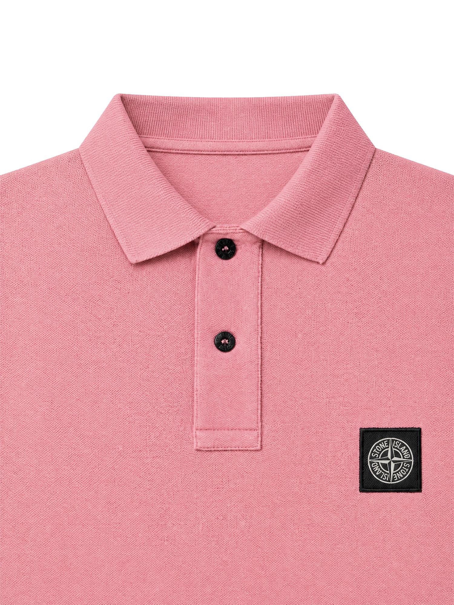 Polo in cotone con logo L1S152200008 S0017V008G STONE ISLAND 