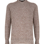 Maglia girocollo in cashmere mouliné UXA249 Y1B10EM447 MALO 