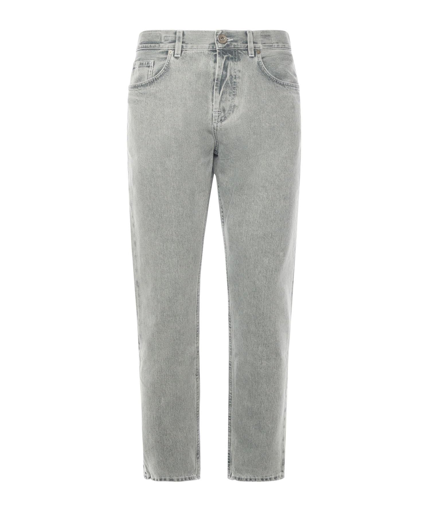 Jeans in cotone L75PANL11TET0L015 13 ELEVENTY 