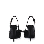Slingback Mun in raso CG0844 A3I648B956 DOLCE & GABBANA 
