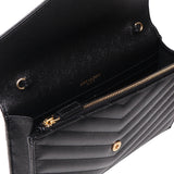 Pochette envelope con catena cassandre 742920 BOW011000 SAINT LAURENT 