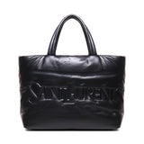 Borsa tote imbottita in pelle 756269 AACIW1000 SAINT LAURENT 