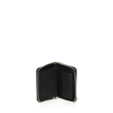 Portafoglio zip around con logo JC5702PP1MLD0 000 LOVE MOSCHINO 