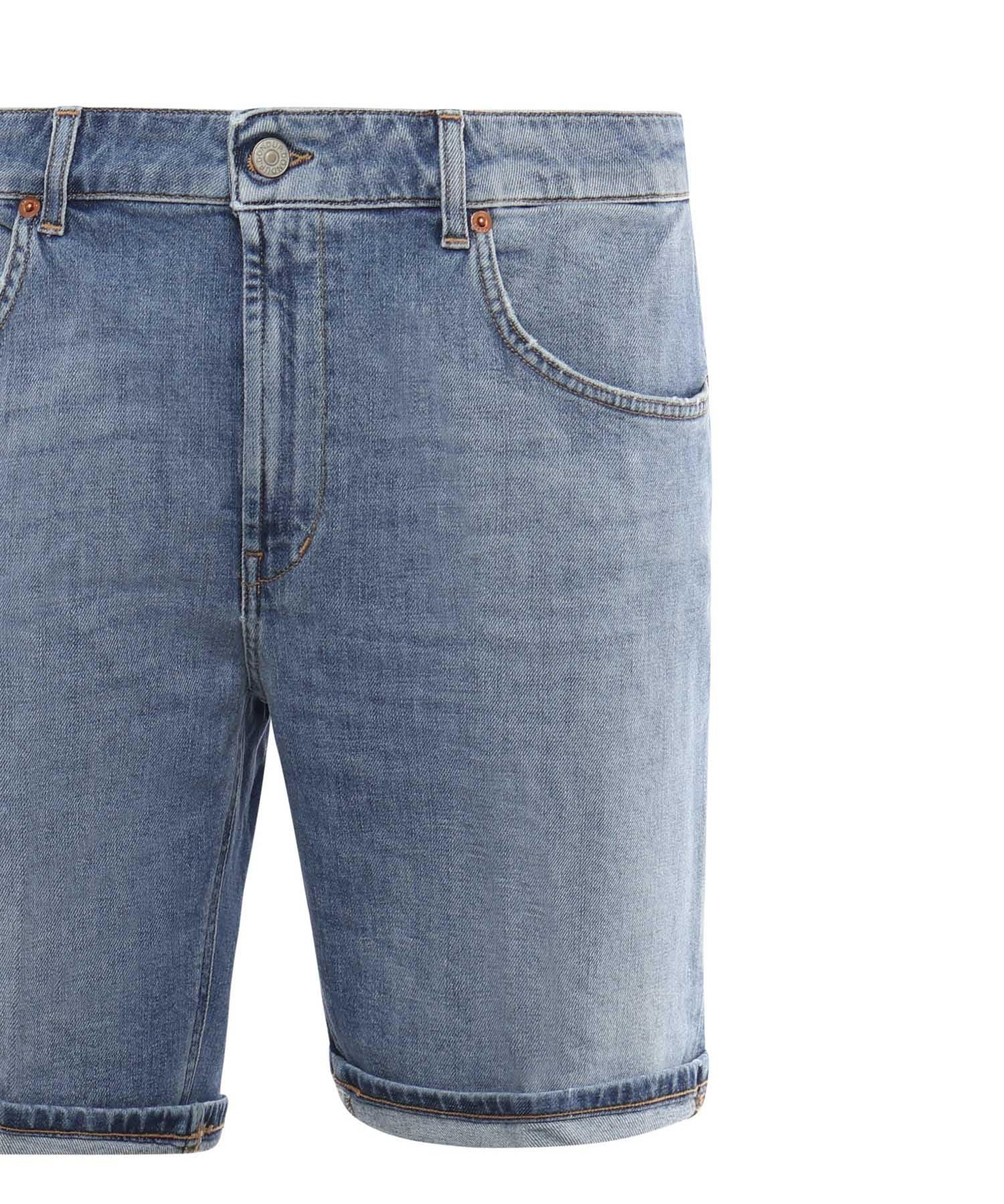 Bermuda Derick in denim stretch UP454 DSK297UJ09800 DONDUP 