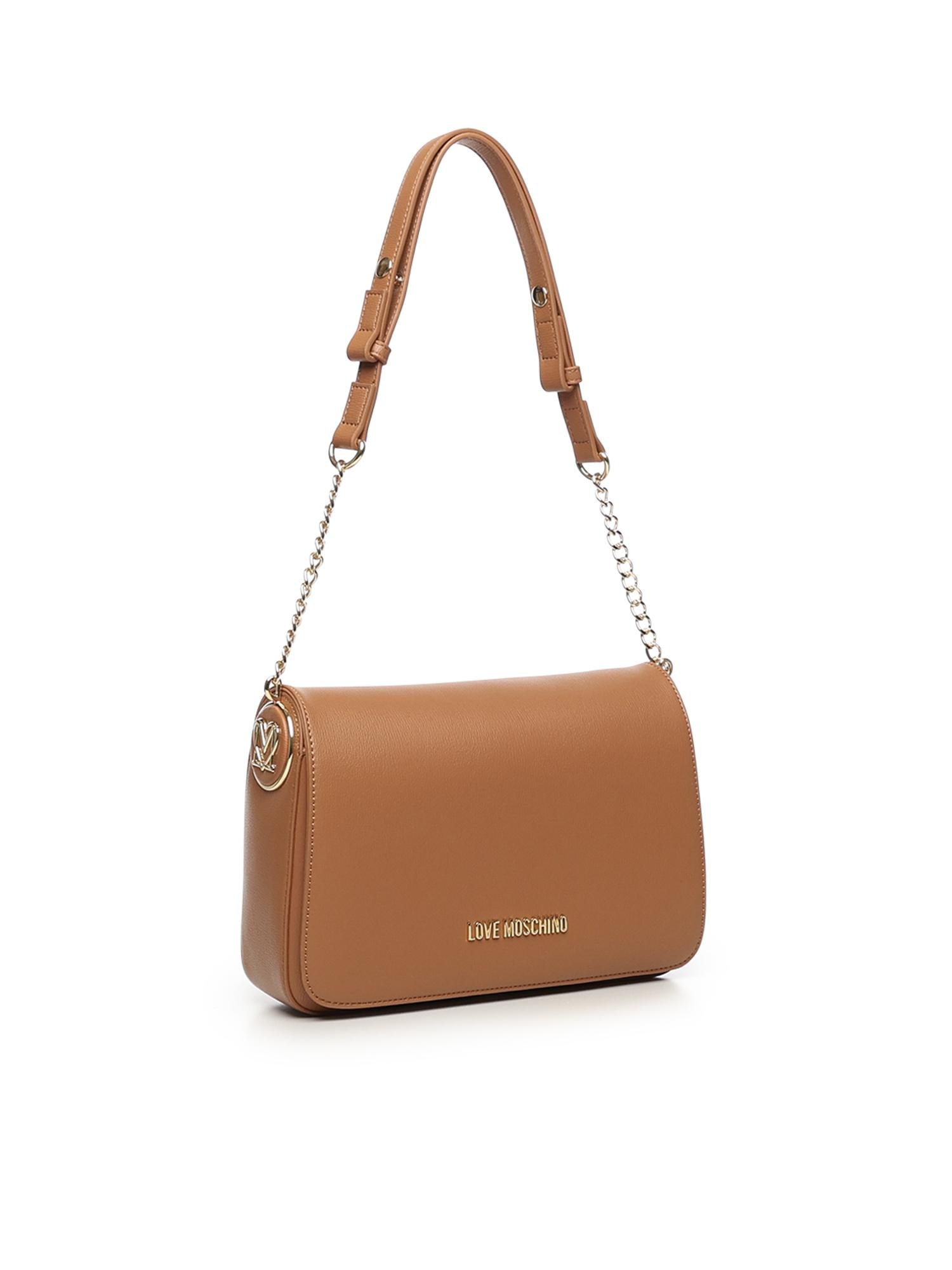 Borsa a spalla con logo JC4373PP0NKF0 200 LOVE MOSCHINO 