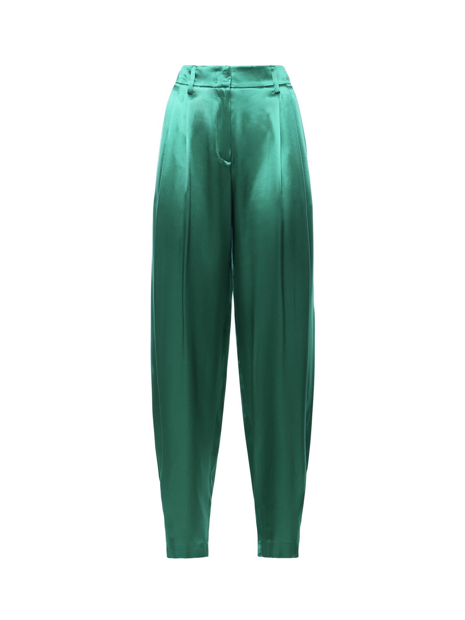 Pantaloni in seta 80AAA118 NS850656 GENNY 