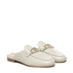 Slippers in pelle con logo SA5035PX460S3625  LIU JO 