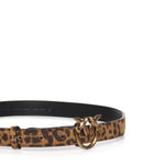 Cintura con stampa leopardata in pelle 100143 A32AM35Q PINKO 