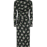 Abito midi in charmeuse di seta con stampa F664HT FSA85HX6BX DOLCE & GABBANA 