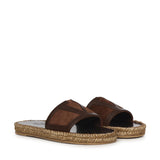 Sandalo slide in suede 8Y2S0M52 GNY7N9 VALENTINO GARAVANI 