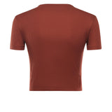 Top cropped in cotone FS8110 ANQMF1T6K FENDI 