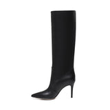 Stivali Hansen in pelle di vitello G80626 85RICVGI GIANVITO ROSSI 