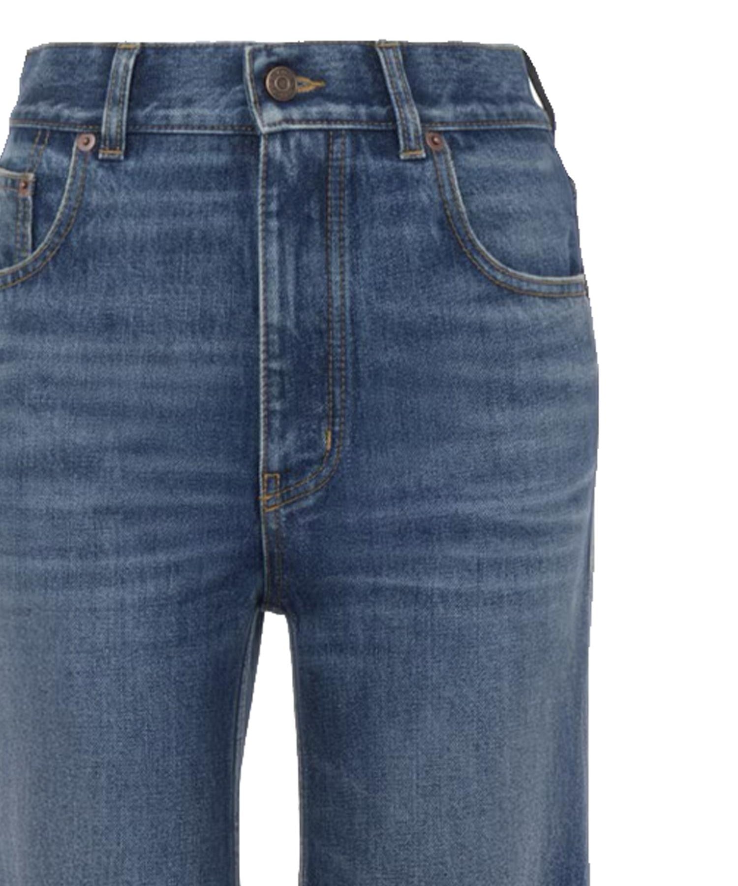 Jeans flare a vita alta in denim CHC25ADP42251 427 CHLOÉ 