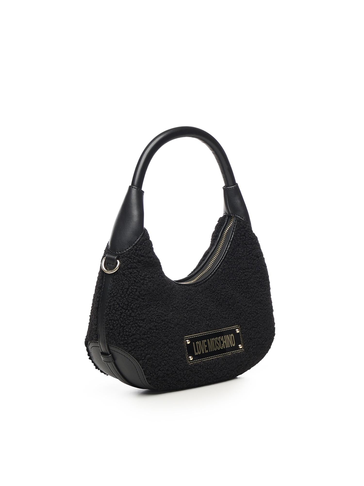 Borsa a mano con logo JC4376PP0NKS1 00A LOVE MOSCHINO 