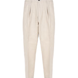 Pantalone sartoriale in lino DOMINIQUE 24S-LLAPNATURALE BEABLE 