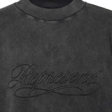 Felpa oversize in cotone MLM100236 47 REPRESENT 