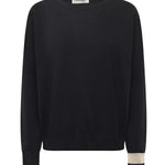 Maglia in viscosa DK9207 NERO OTTOD'AME 