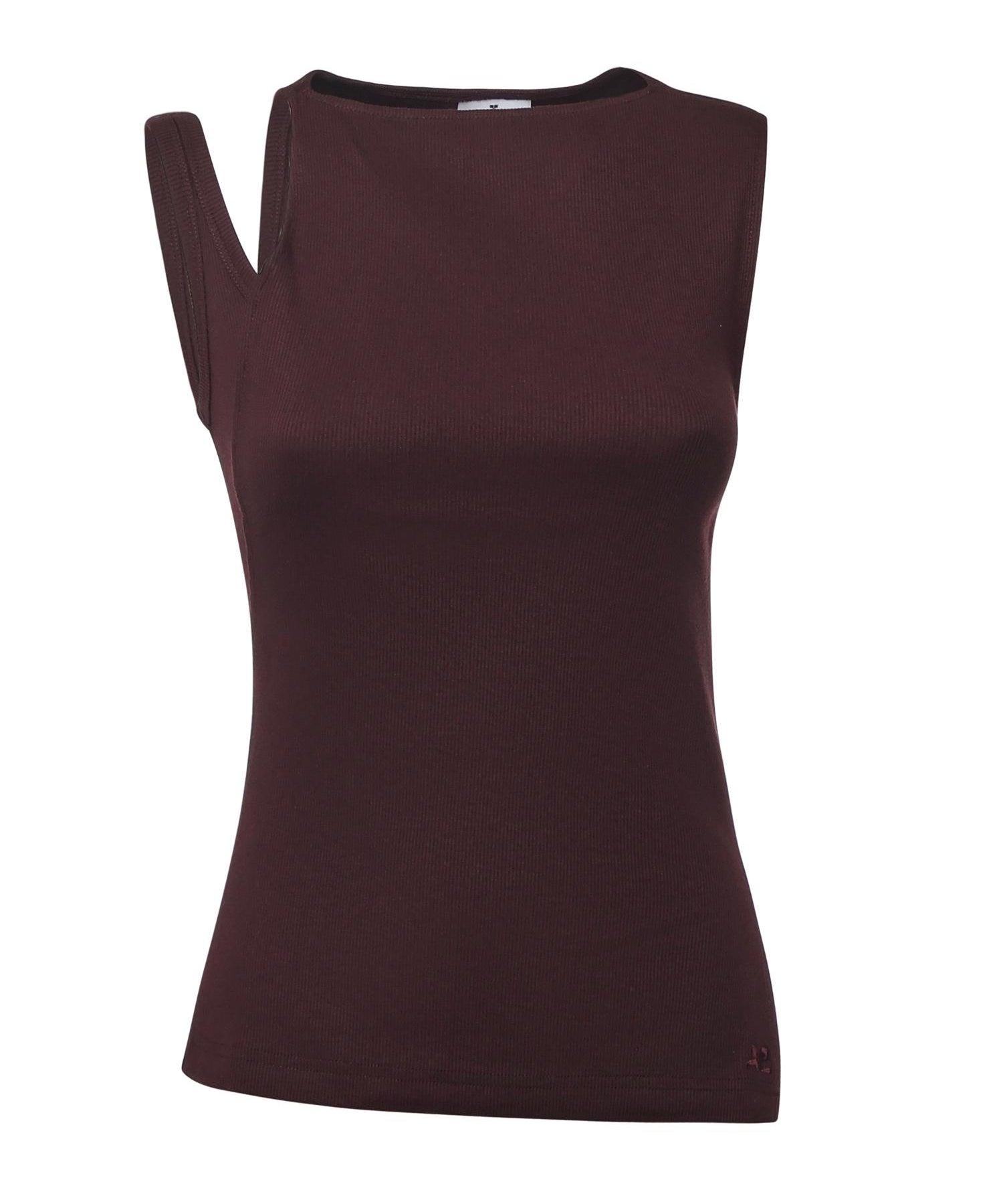 Top Transverse in cotone anni '90 425JDE146JS0194 4010 COURREGES 