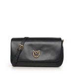 Borsa a tracolla Love Bag Click Soft Horizontal Handle in pelle 106178 A0QOZ99Q PINKO 