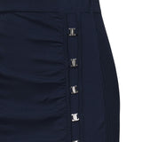 Gonna lunga in maglia con gancetti 104726 A2F0G82 PINKO 