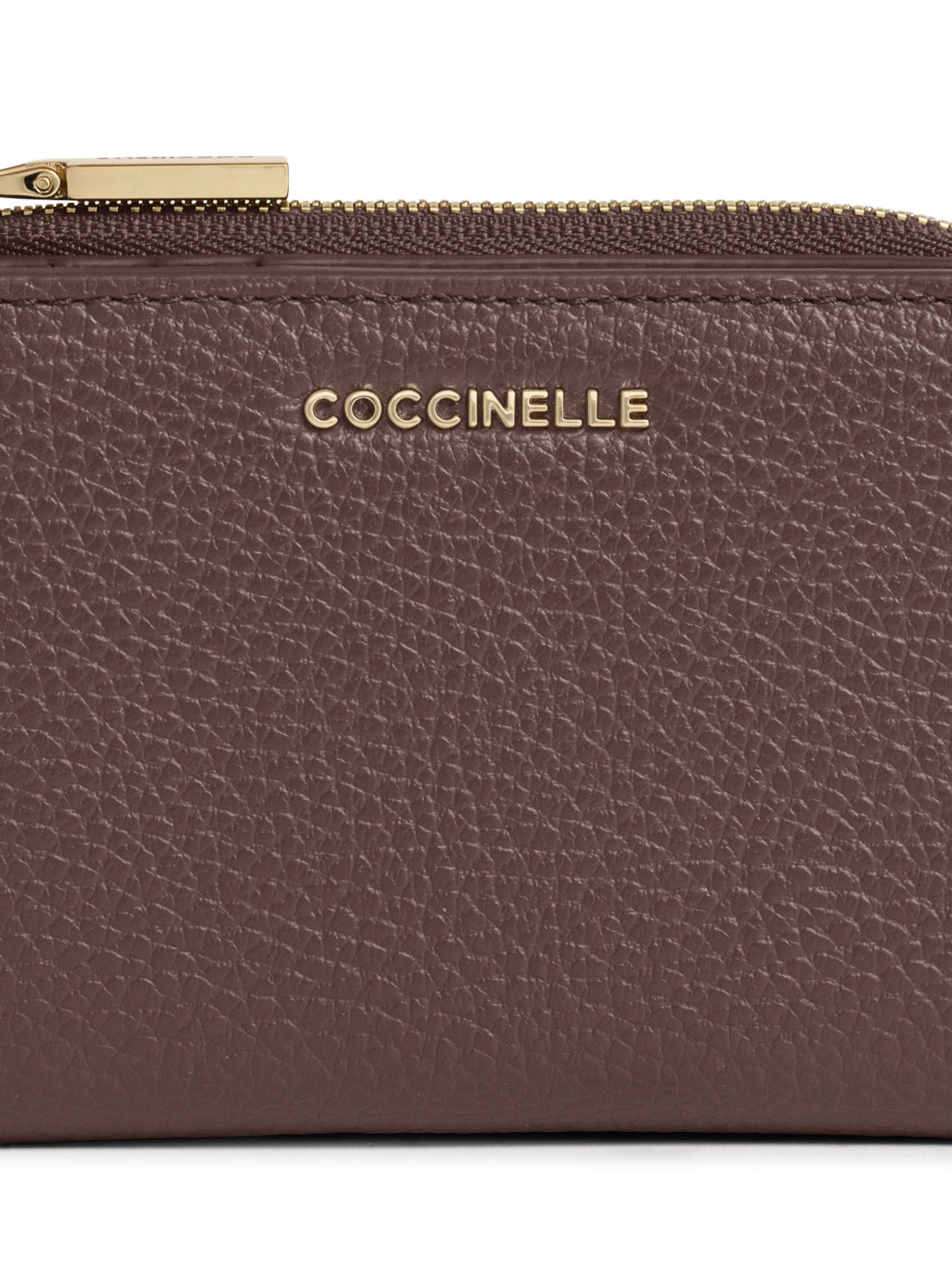 Portafoglio Metallic Small in pelle<BR/> E2MW511D101 R49 COCCINELLE 