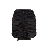 Minigonna in raso con fiocco F4CRCT FURAGN0000 DOLCE & GABBANA 