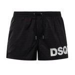 Boxer mare midi con logo D7B5C6600 010 DSQUARED2 