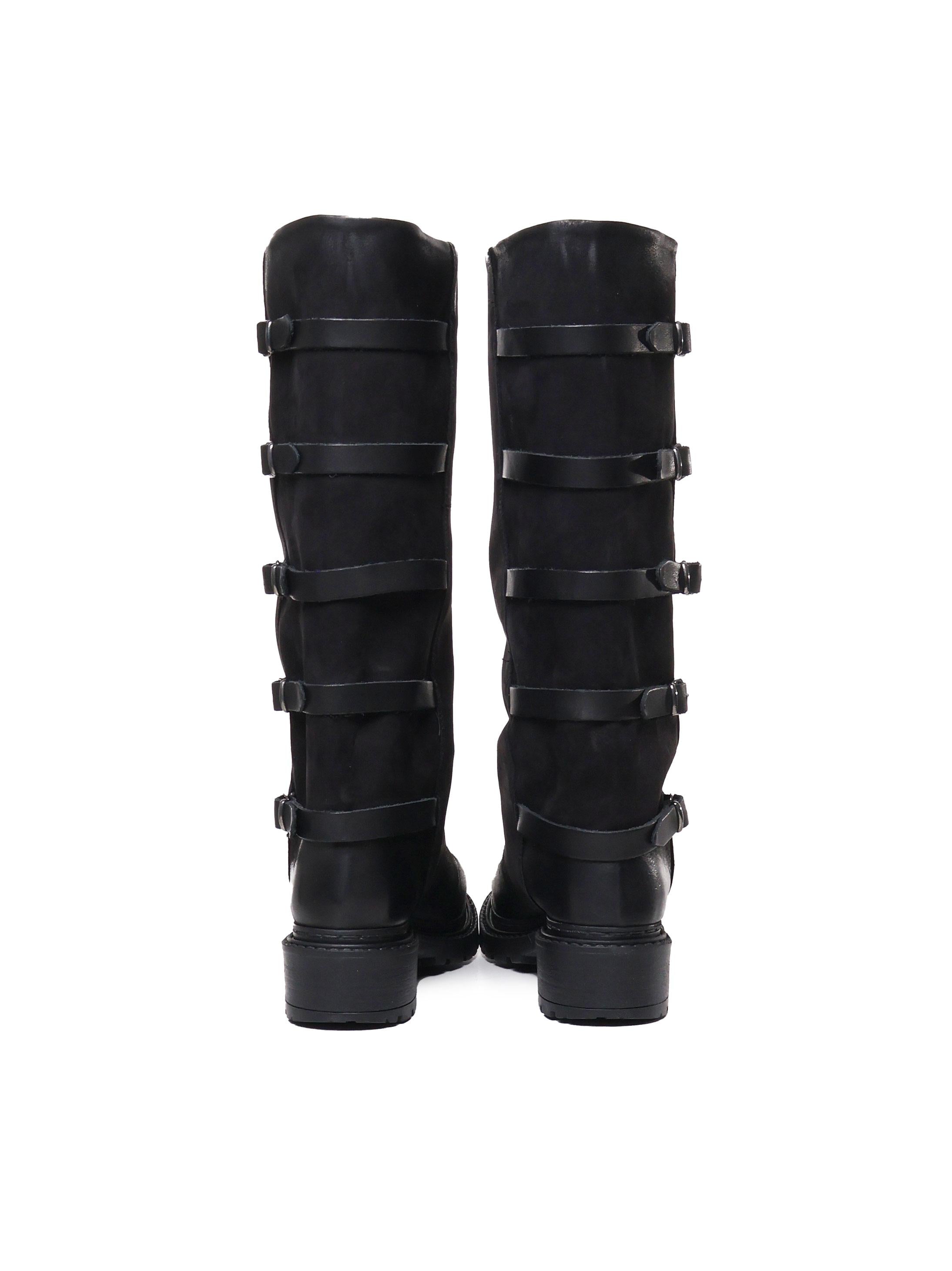 Stivali lunghi bikers MA923 GOMMANERO METISSE 