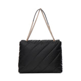 Borsa grande trapuntata Love Bag tessuto riciclato 103347 A05FZ99Q PINKO 