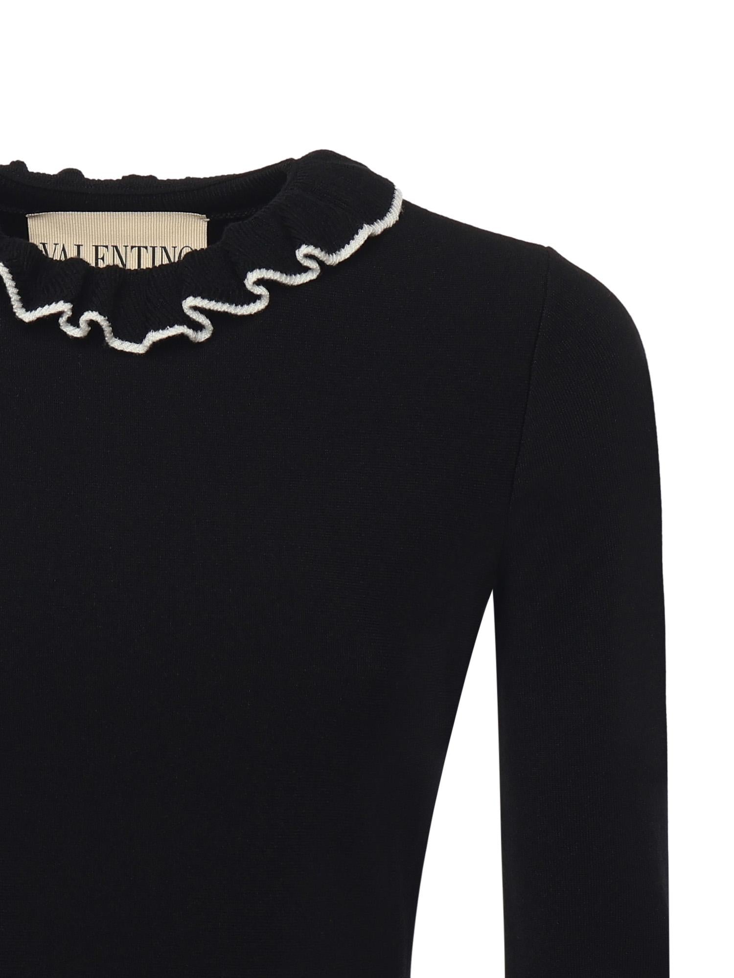 Abito in maglia con volant 7B3KD13Y 9K50NA VALENTINO GARAVANI 