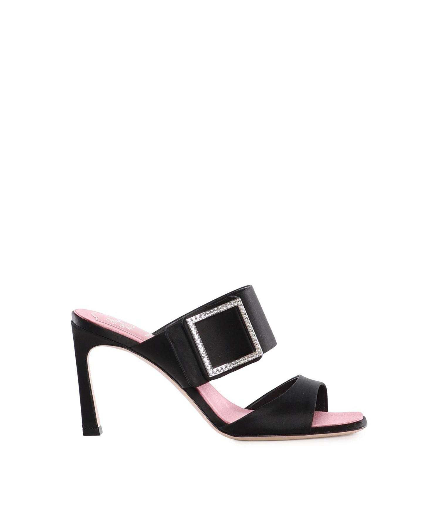 Mule Trompette in raso RVW45244410RS0 B999 ROGER VIVIER 