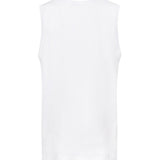 Canotta over con placca logo G8QJ5T G7N7AW0800 DOLCE & GABBANA 