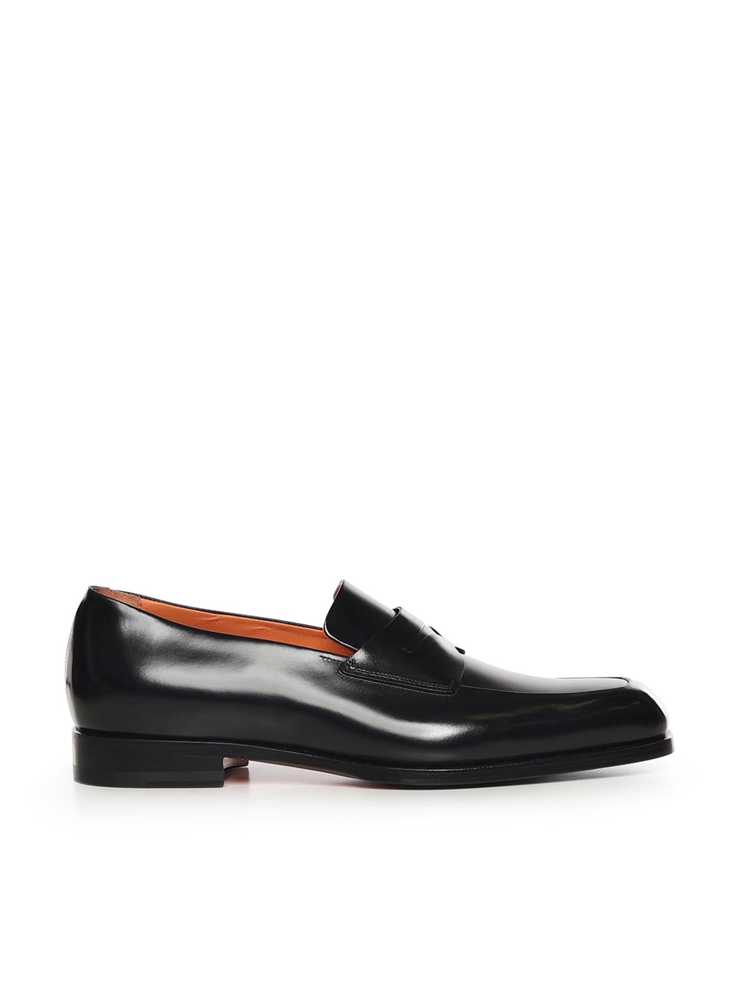 Mocassini in pelle MCBD19173BJ1G NTGN01 SANTONI 