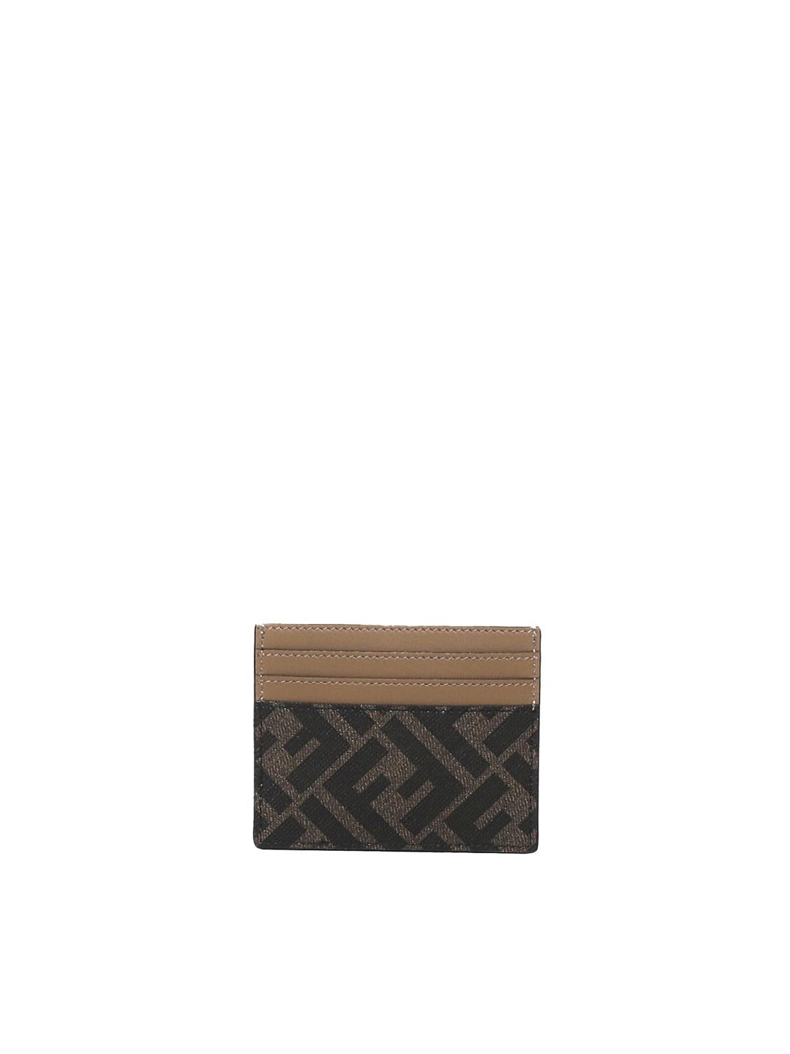 Portacarte in pelle di vitello 7M0164 AJF8F1EGA FENDI 