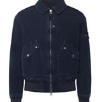 Bomber in velluto a costine con logo K2S154100123 S0J10V0021 STONE ISLAND 