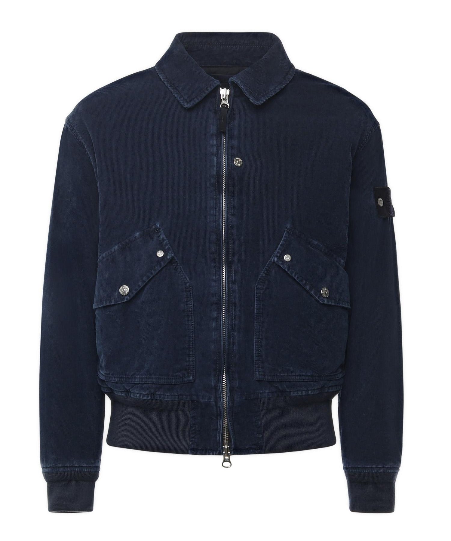 Bomber in velluto a costine con logo K2S154100123 S0J10V0021 STONE ISLAND 
